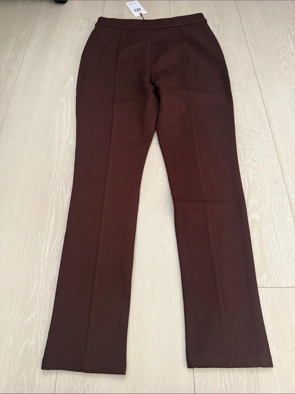 Ted Baker London Felinda High Waist Ponte Pants Chicory Coffee - Picture 9 of 9